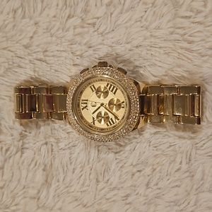 Charming Charlie Gold Toned Wrist Watch